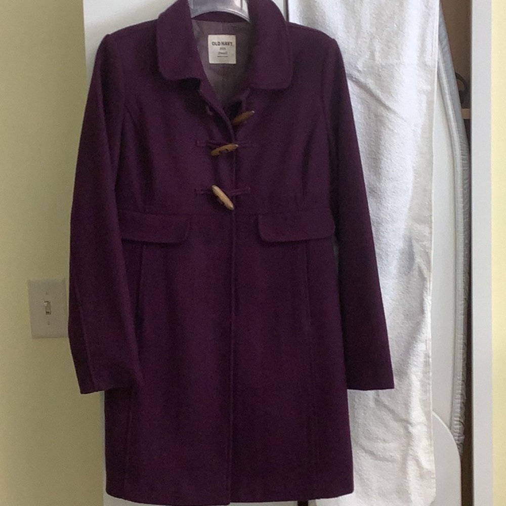 Old Navy wool blend long coat